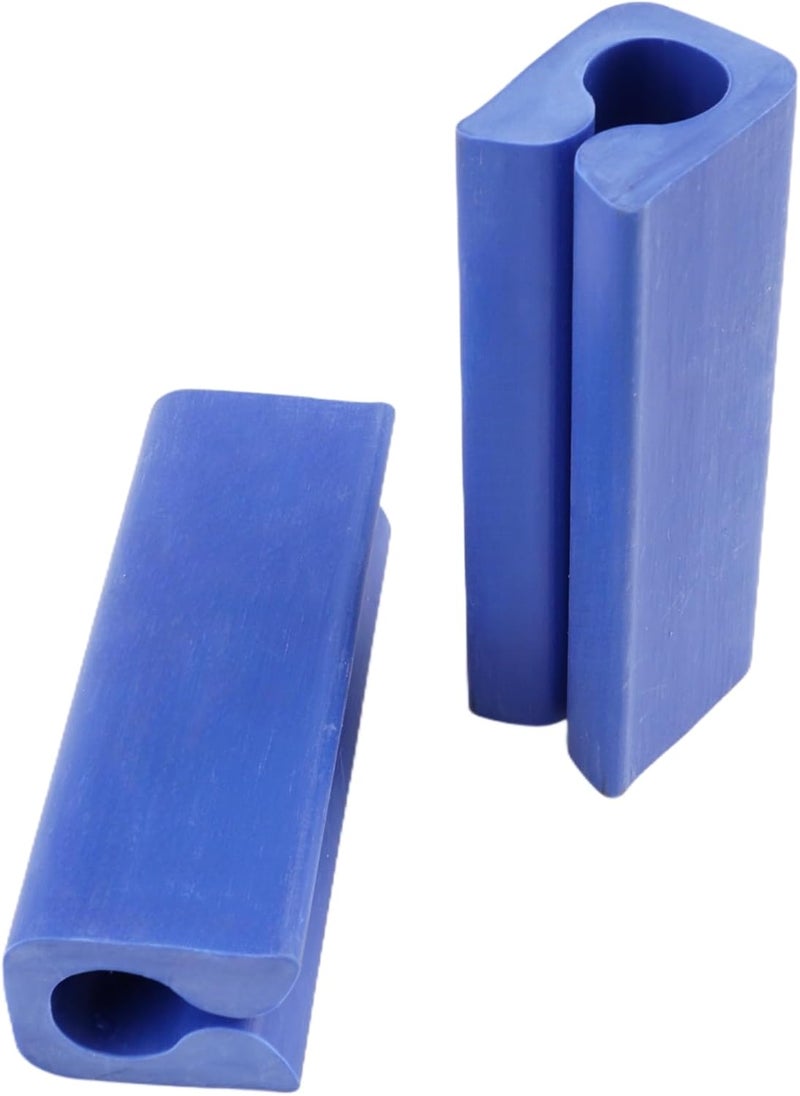 SeaSierra Boat Marine Motor Support Steering Locks for Yamaha Mercury Evinrude Johnson Engine Trailering Transport Rubber Blue - Image 5